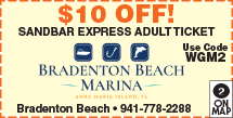 Special Coupon Offer for Bradenton Beach Marina